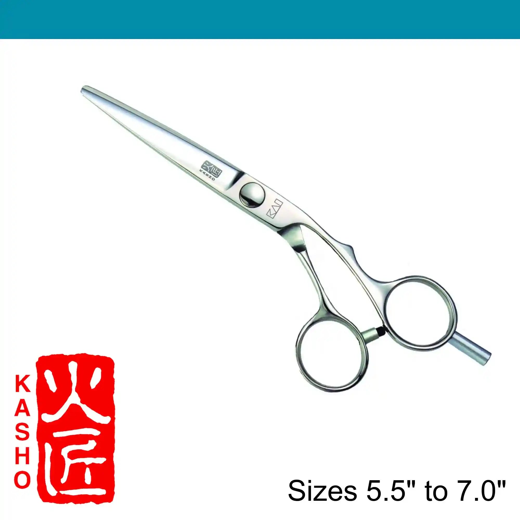 Kasho SILVER Offset Scissors- KSI