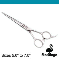 Flamingo Offset Hairdressing Scissors