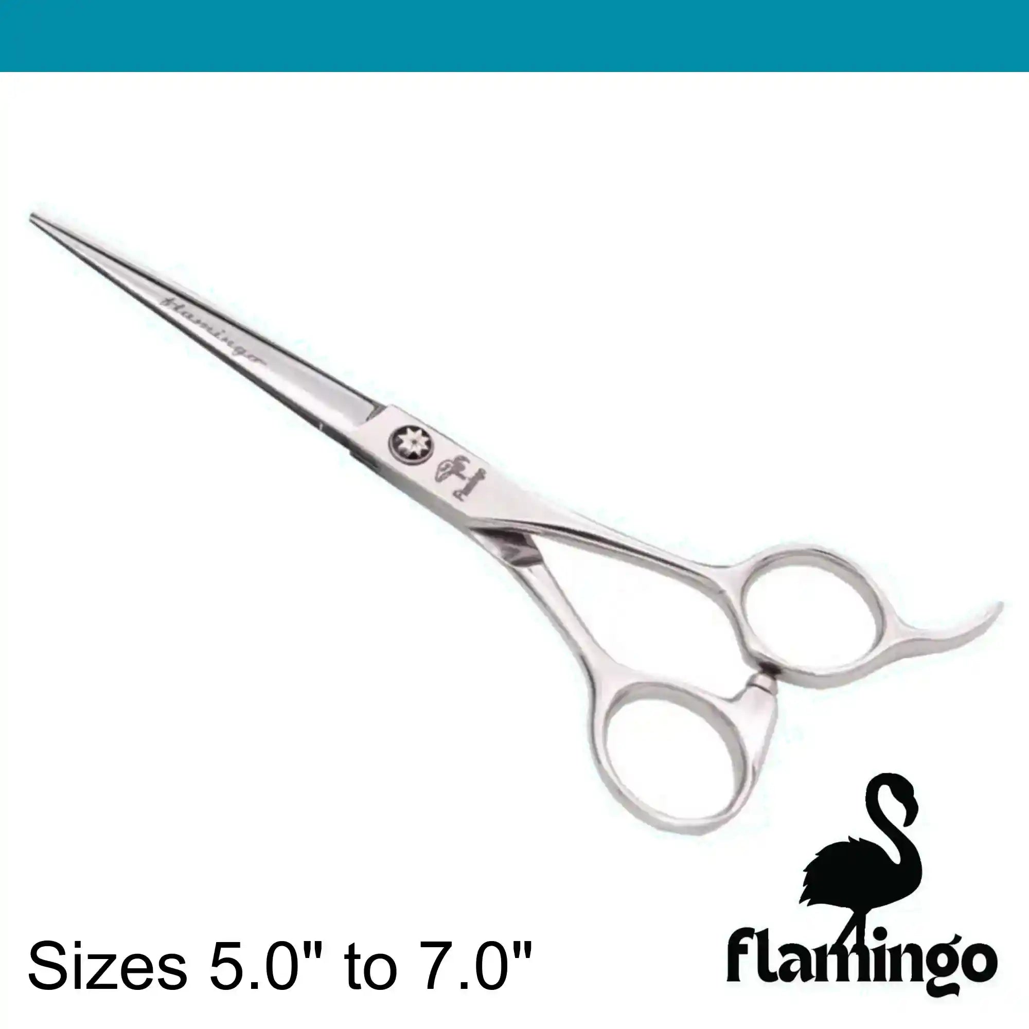 Flamingo Offset Hairdressing Scissors