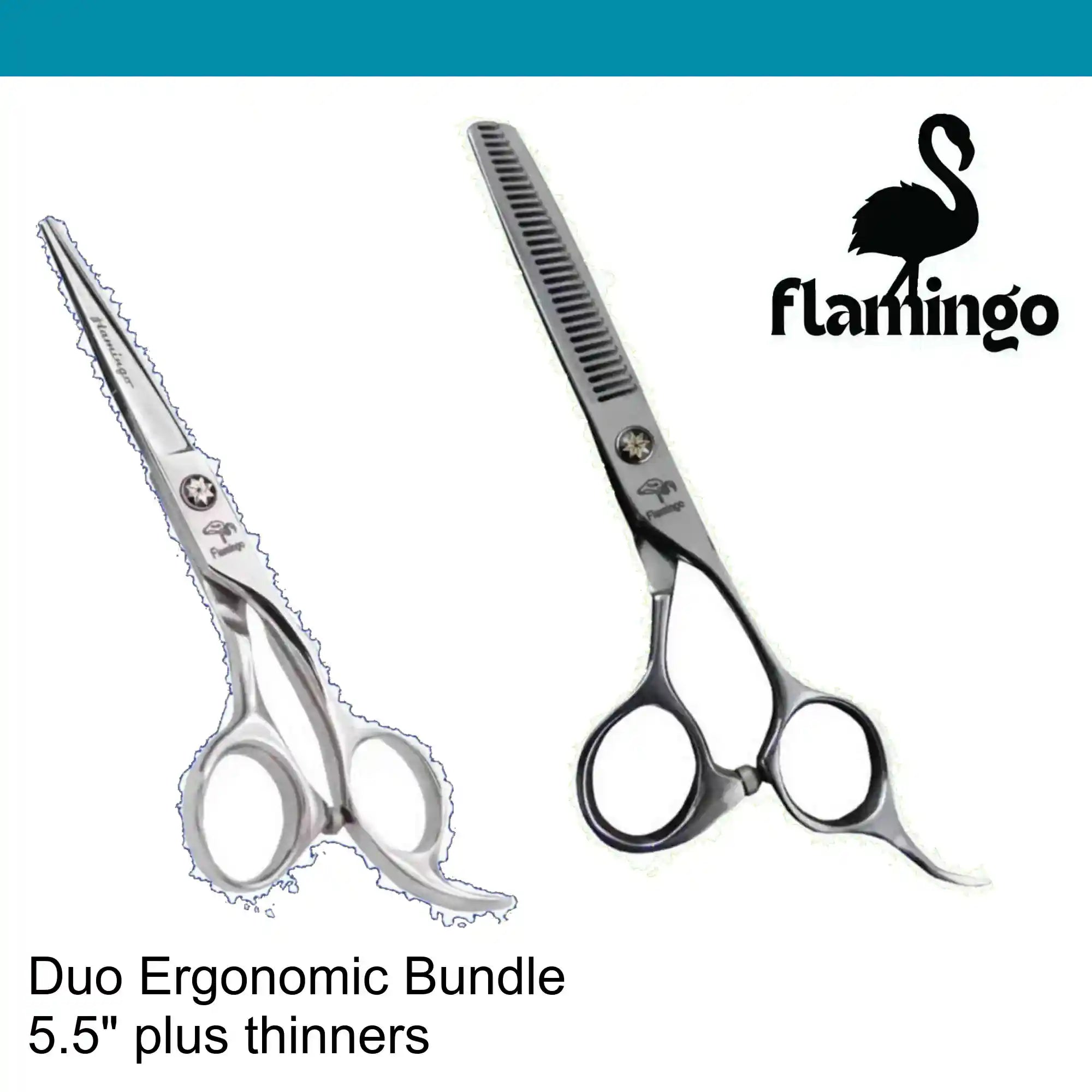 Flamingo Hairdressing Scissor Classic 2pc set