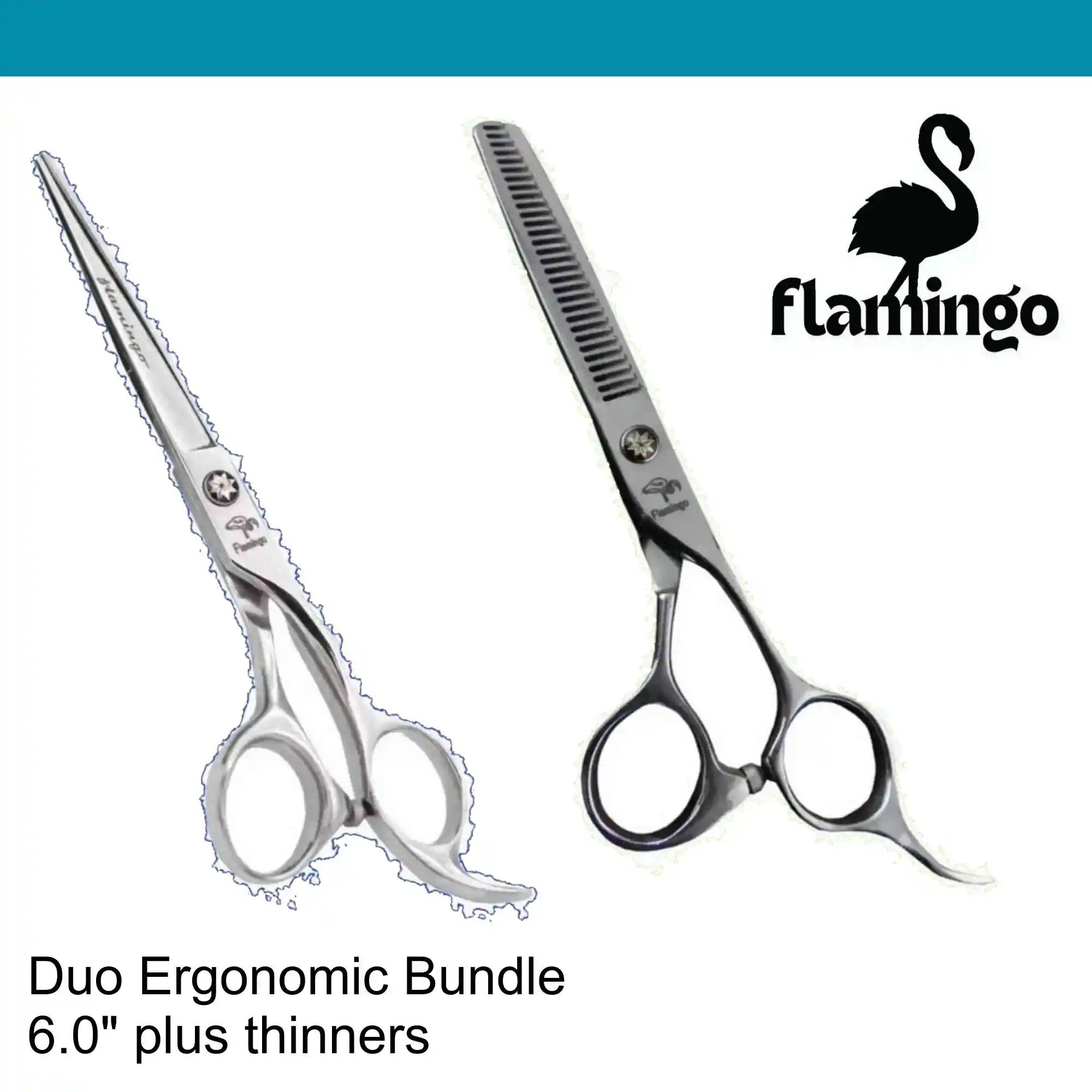 Flamingo Hairdressing Scissor Classic 2pc set