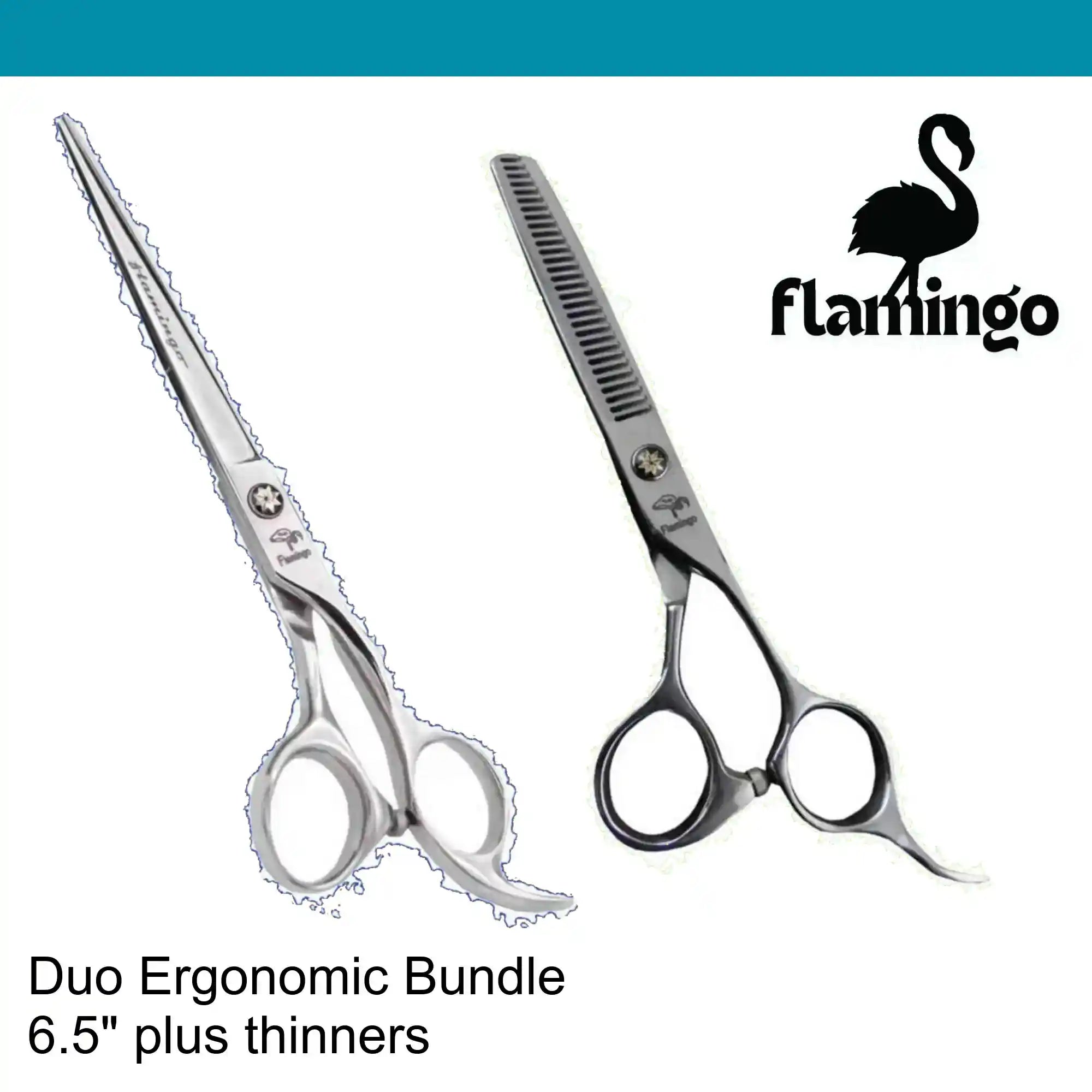Flamingo Hairdressing Scissor Classic 2pc set