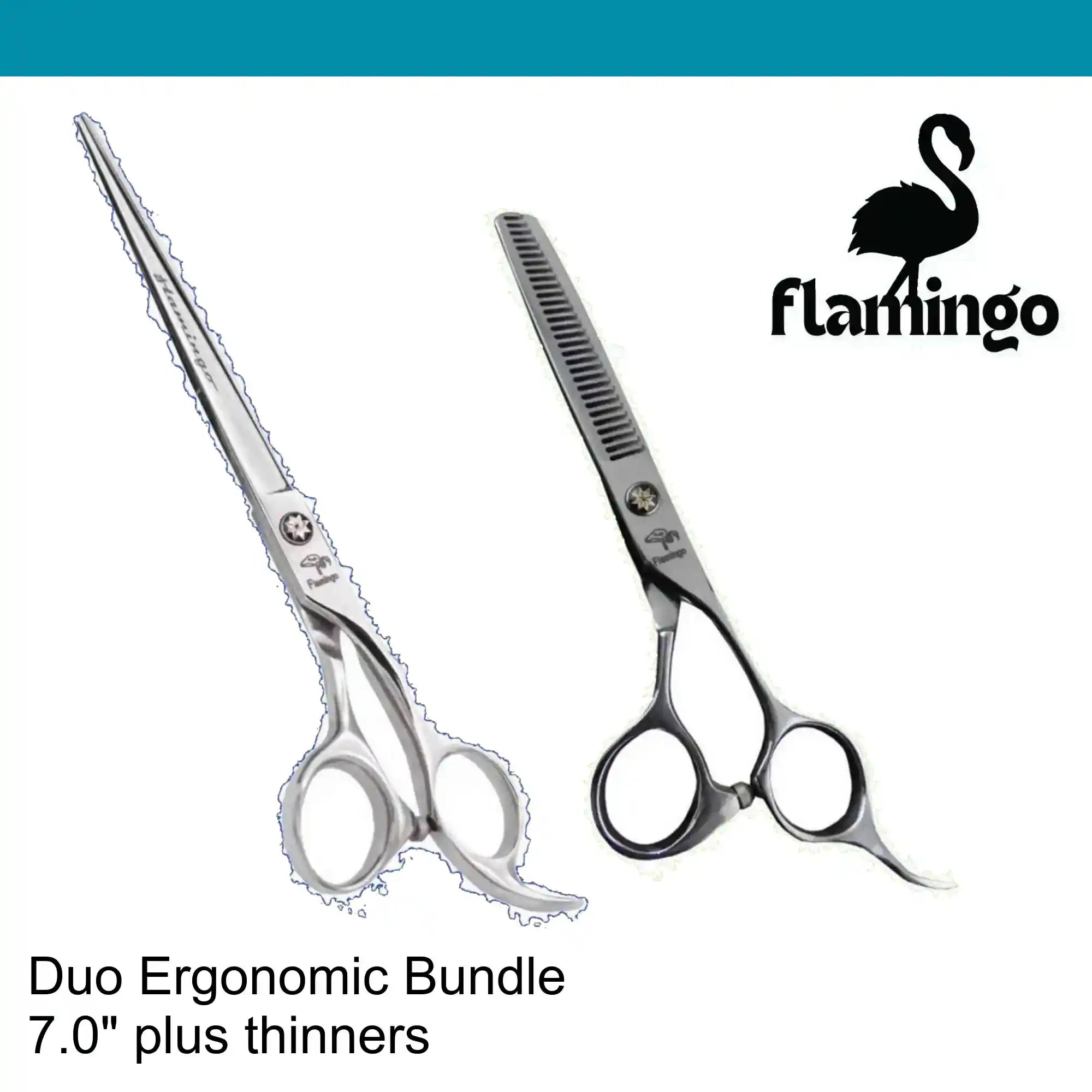 Flamingo Hairdressing Scissor Classic 2pc set