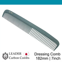Leader Carbon #269 Dressing Comb 7"