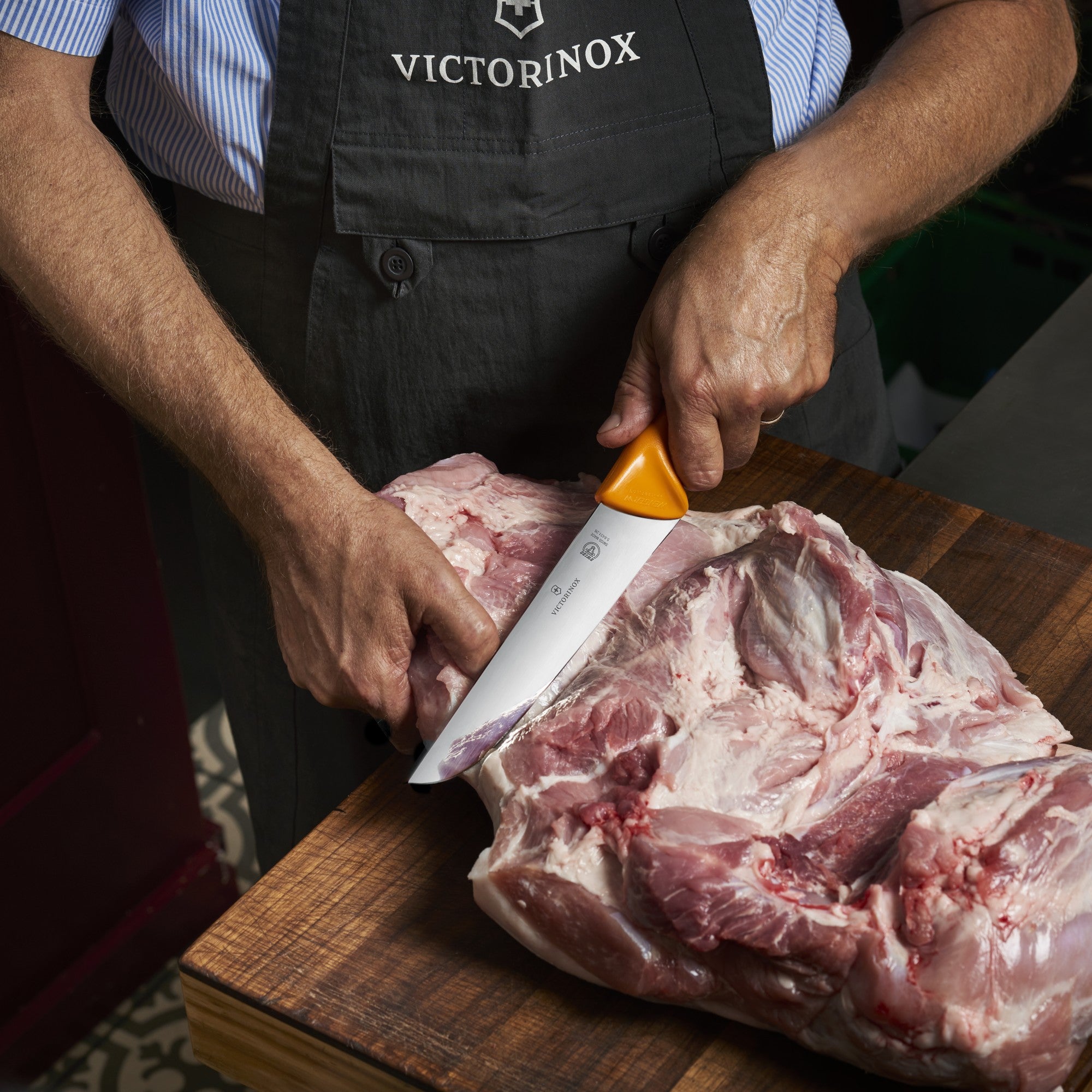 Swibo Butchers Straight back knife 21 cm