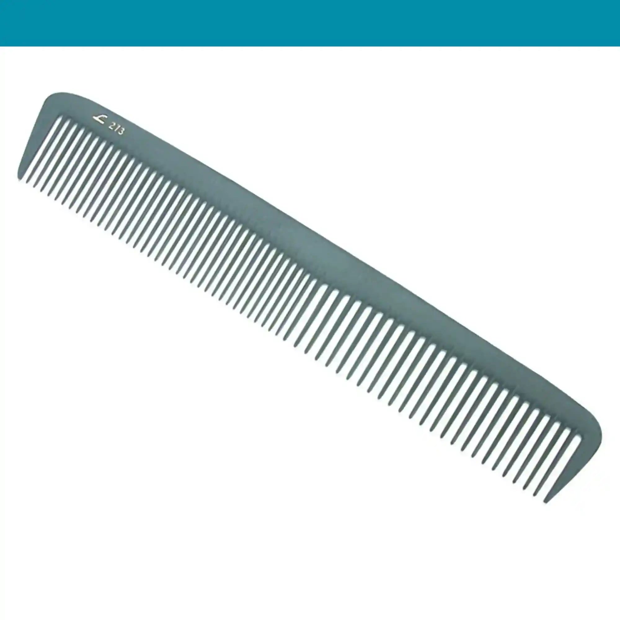 Leader Carbon #273 Dressing Comb 7"