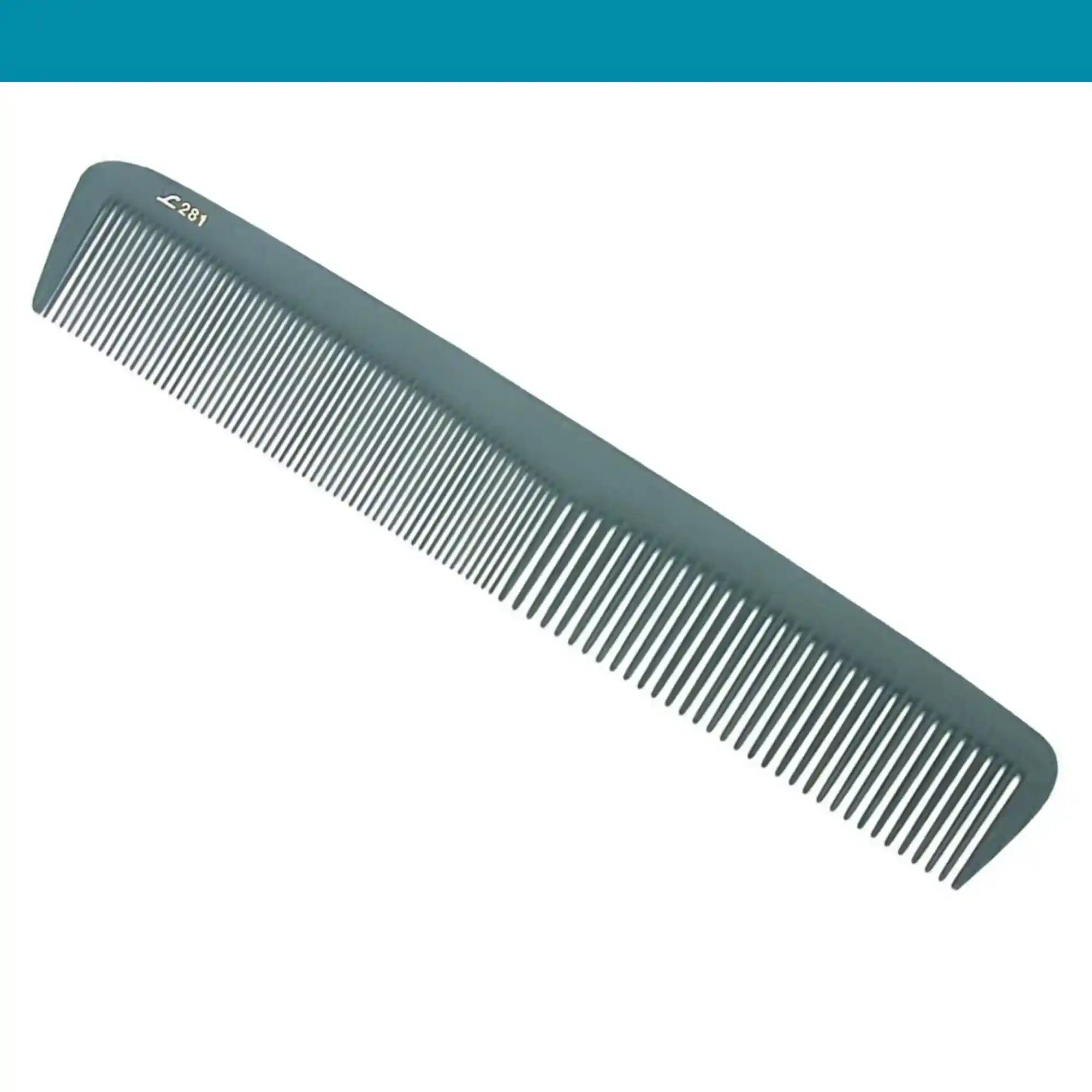 Leader Carbon #281 Standard Dressing Comb 7½"
