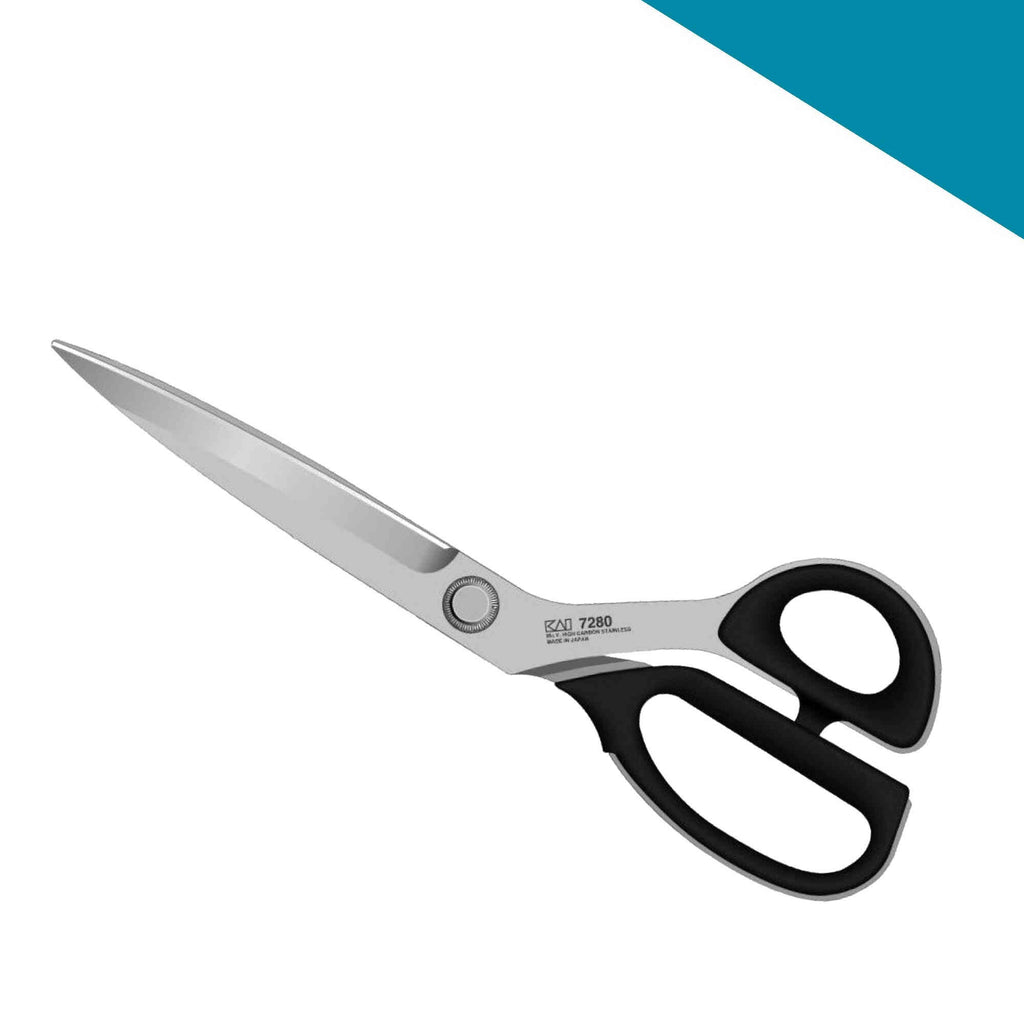 Kai - Professional Tailoring Scissors 28 cm - 7280 SE ( microtoothed blade )