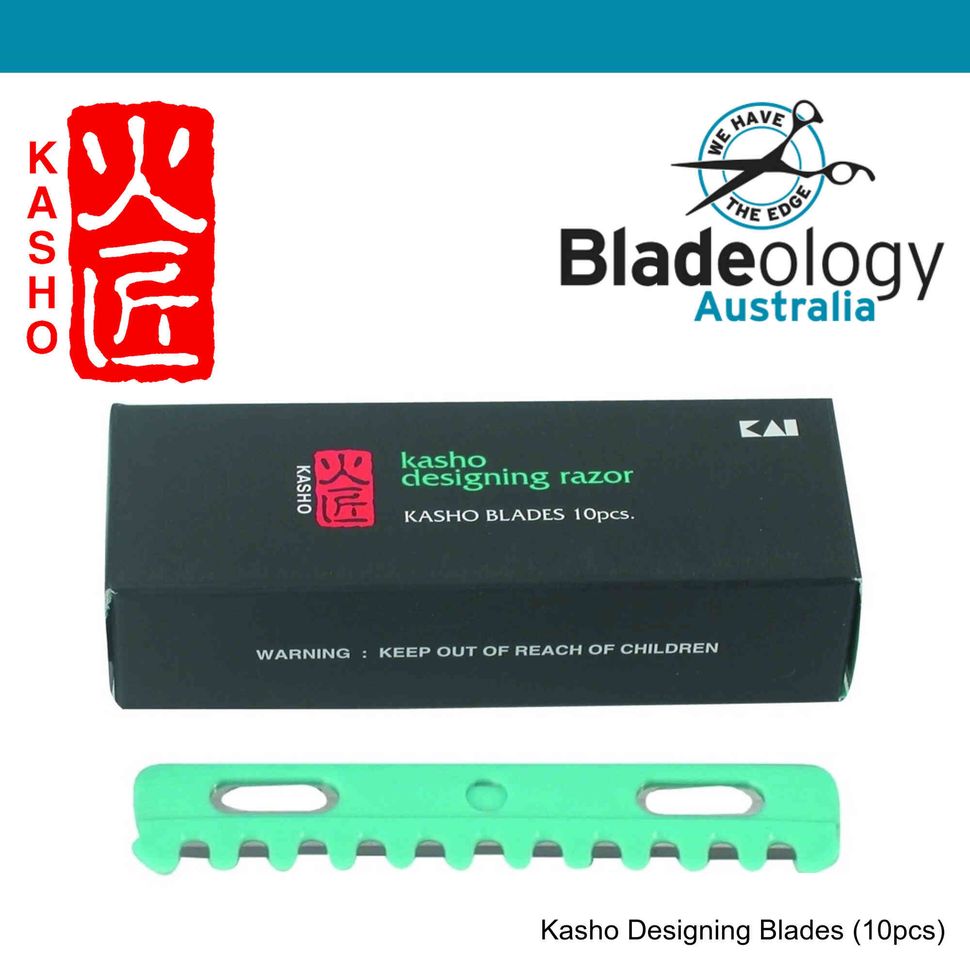 Kasho Designing Razor Blades (10pcs)