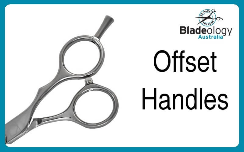 Offset Handle Hairdressing Scissors