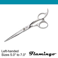 Flamingo Ergonomic Left-handed Hairdressing Scissors