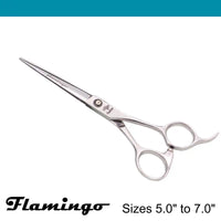 Flamingo Offset Hairdressing Scissors