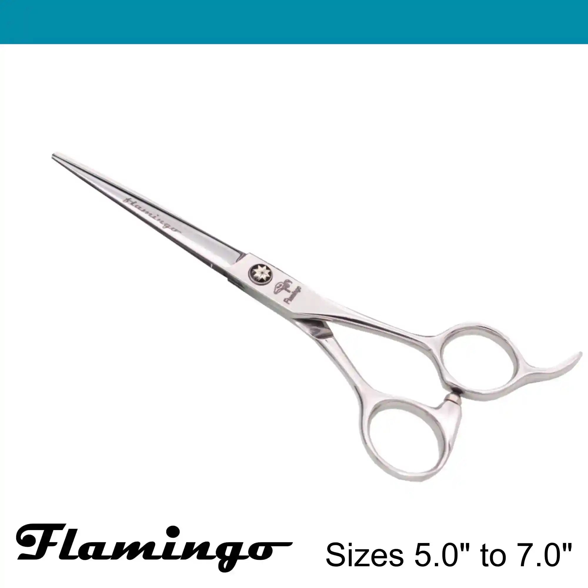 Flamingo Offset Hairdressing Scissors