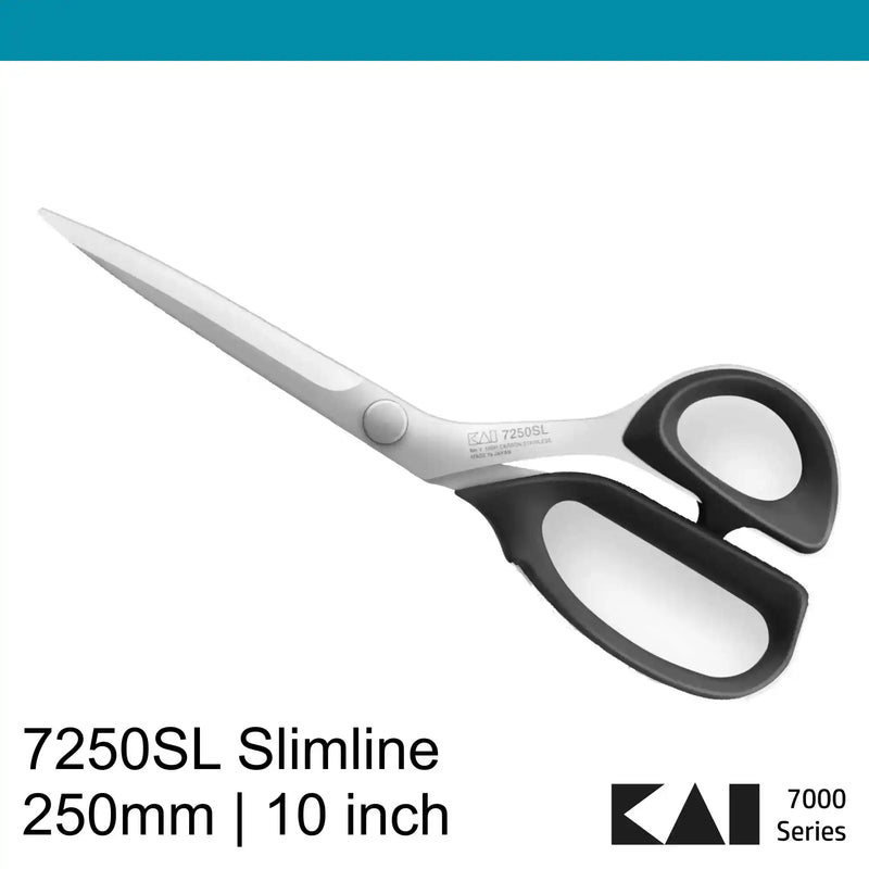 Kai 7250SL 10 inch SlimLine Professional Fabric Shears (25 cm)