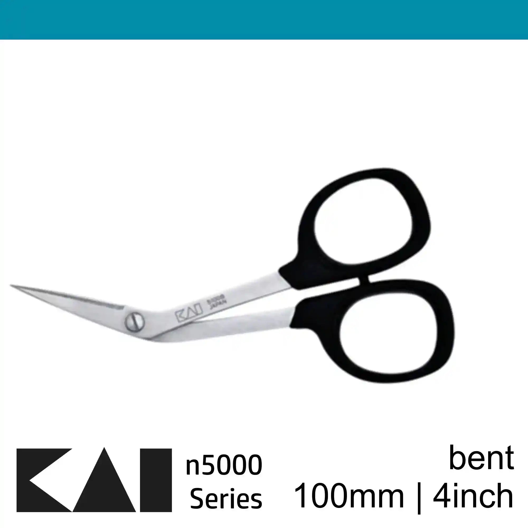 Kai 5100b Bent 4 inch 100 mm Needle Craft Scissors