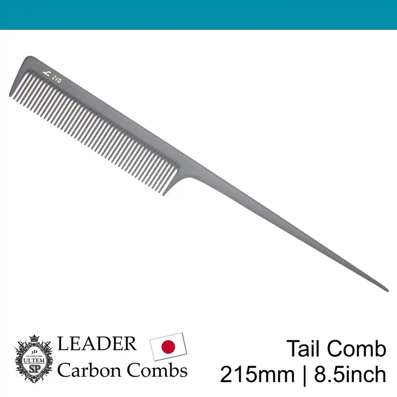 Leader Carbon #210 Straight Tail Comb 8½"