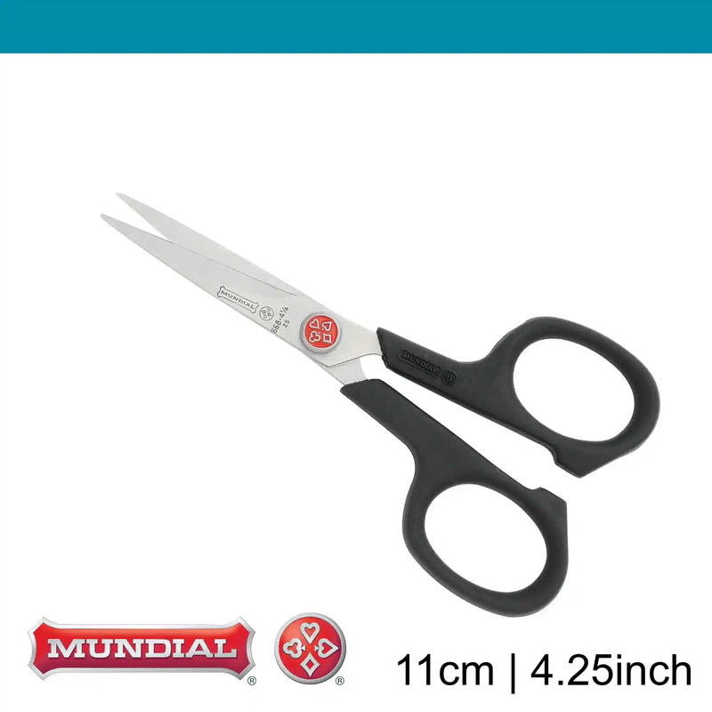 Mundial 4.25 inch Red Dot Embroidery scissors(11 cm)