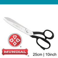 Mundial 10 inch Bullnose Tailor Scissors 490 (25 cm)