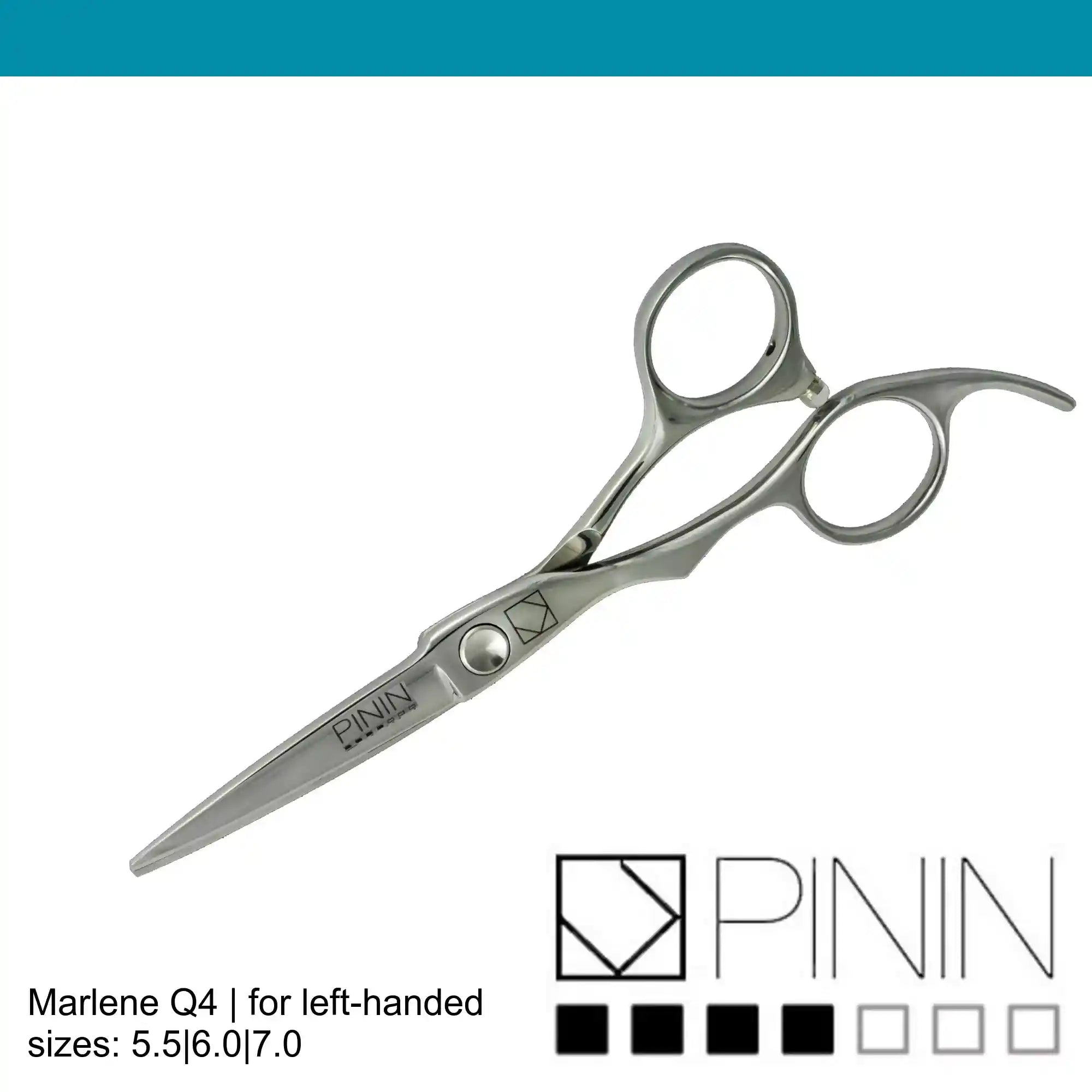 Pinin Q4 Marlene Ergonomic Left-handed Cutting Scissors