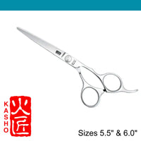 Kasho CHROME Scissors Offset Scissors- KCR