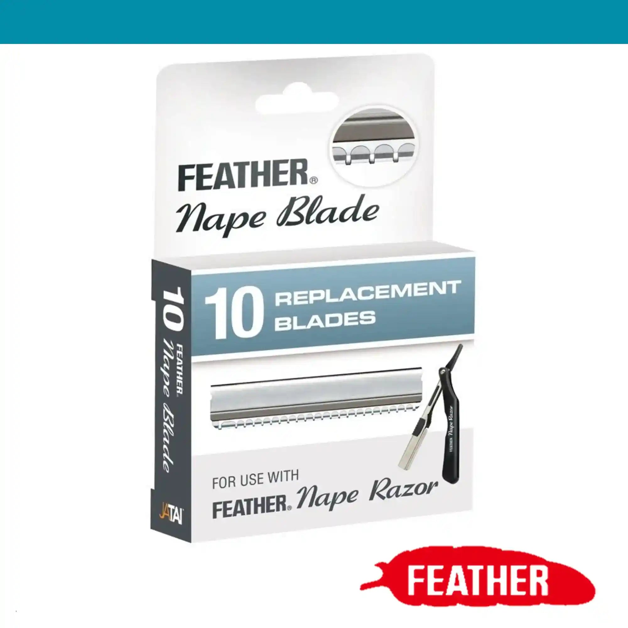 Feather Nape Blades (10pcs.)