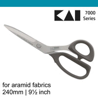 Kai 7240as Serrated Shears for Kevlar, Aramid, Fibreglass