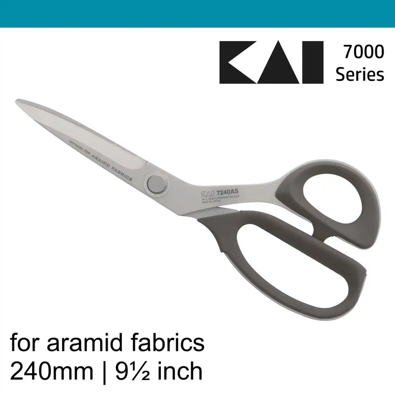 Kai 7240as Serrated Shears for Kevlar, Aramid, Fibreglass