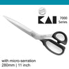 Kai 7280se 11 inch Serrated Tailoring Shears