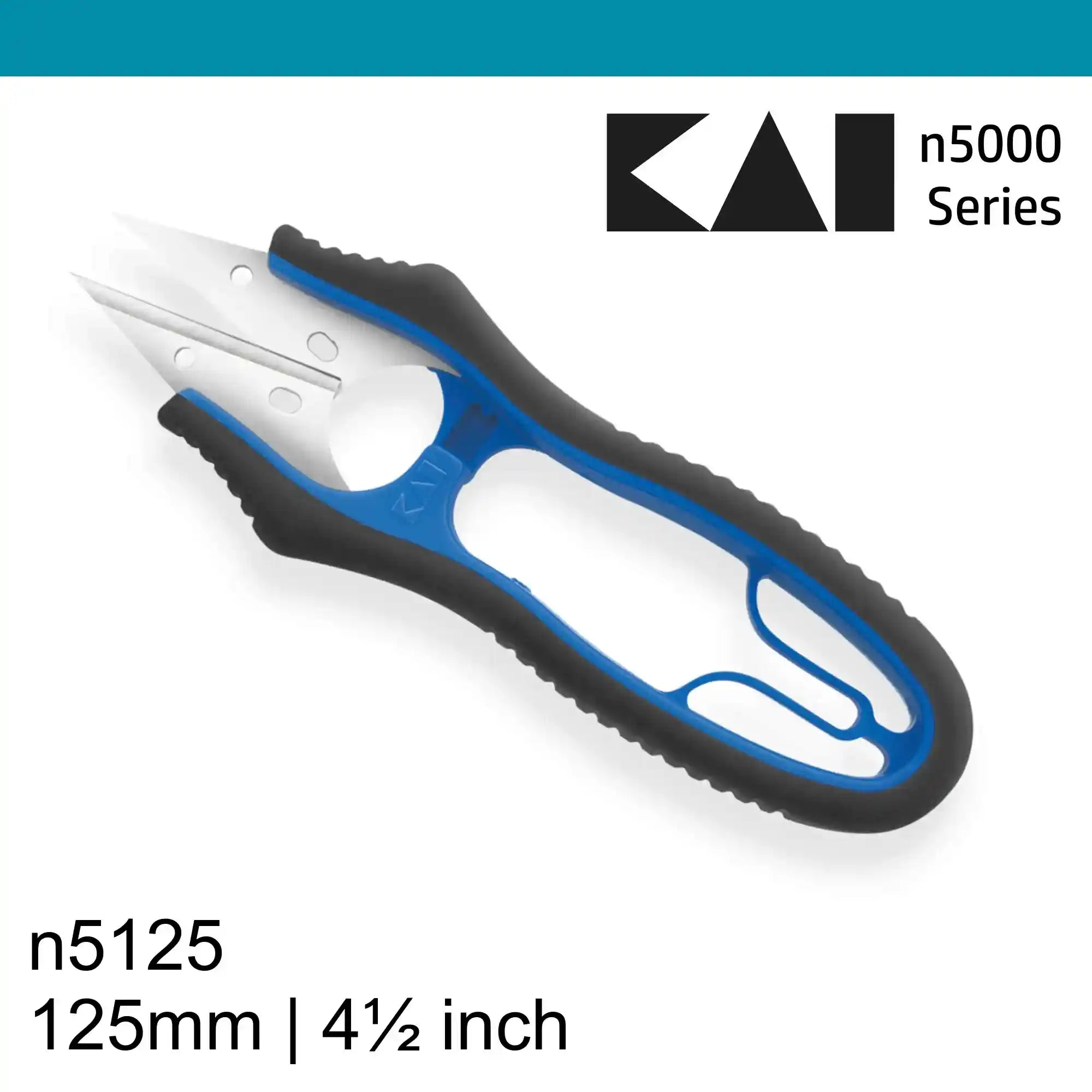 Kai n5125 Ergonomic Thread Snips 125 mm