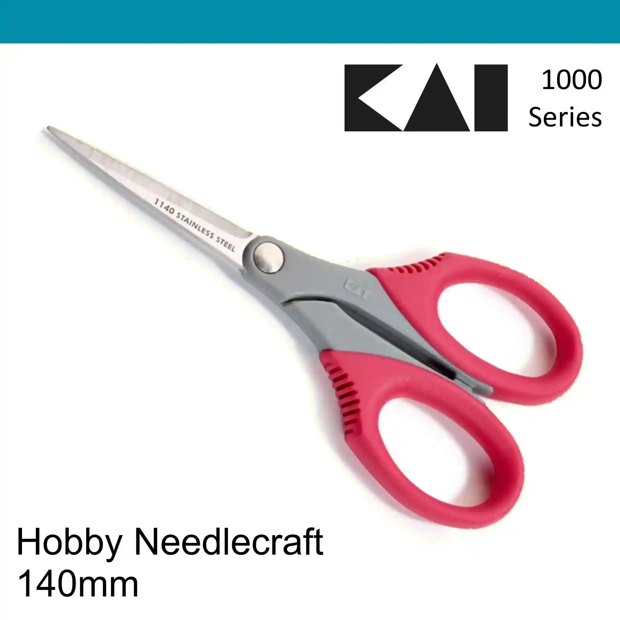 Kai Prym 1140 Hobby Pink Needlecraft Scissors 140 mm (5.5 inch)