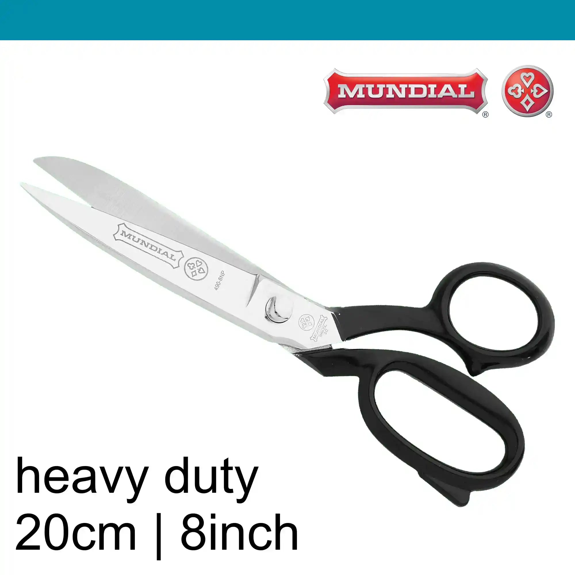 Mundial 8 inch Heavy Duty Scissors 490 (20 cm)