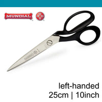 Mundial 10 inch Left-handed Tapered Tailor Shears (25 cm)