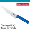 Victorinox Fibrox Carving Knife 19 cm in Blue