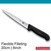 Victorinox Fibrox Fillet Knife- Flexible Blade 20 cm