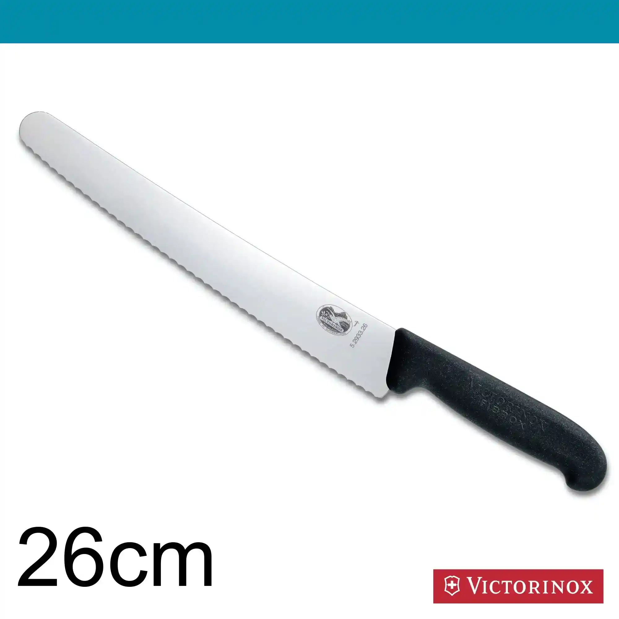 Victorinox Fibrox Pastry Knife (wavy edge) 26 cm