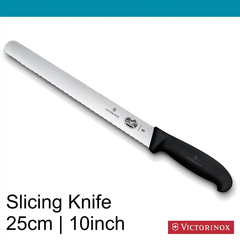 Victorinox Fibrox Slicing Knife (wavy edge) 25 cm