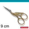 Victorinox Stork Embroidery Scissors Gold Plated 9cm