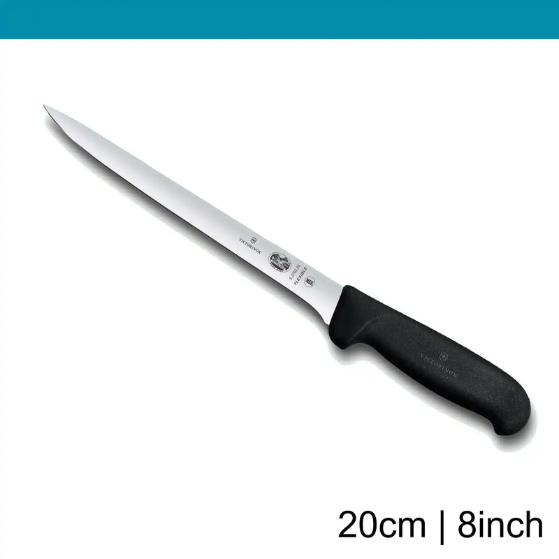 Victorinox Fibrox Fillet Knife- Flexible Blade 20 cm
