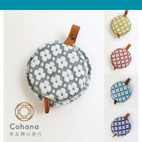 Cohana Tape Measure with Yuzen Leather Cover