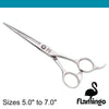 Flamingo Offset Hairdressing Scissors