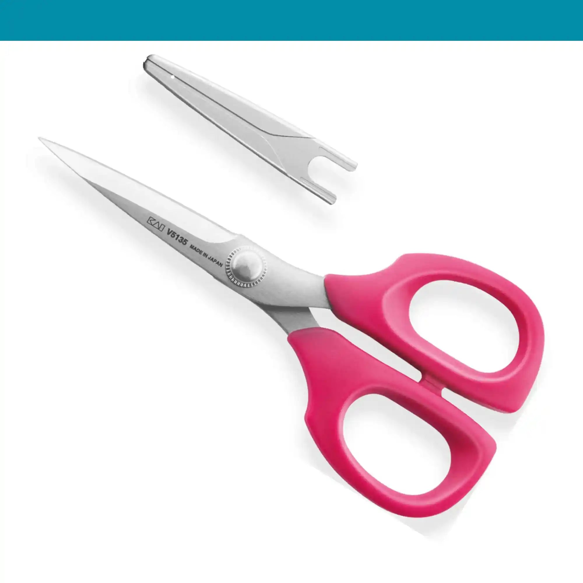 Kai 5135p 5.5 inch PINK Embroidery Scissors