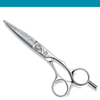 Kasho DAMASCUS Scissors Offset Scissors- KAD