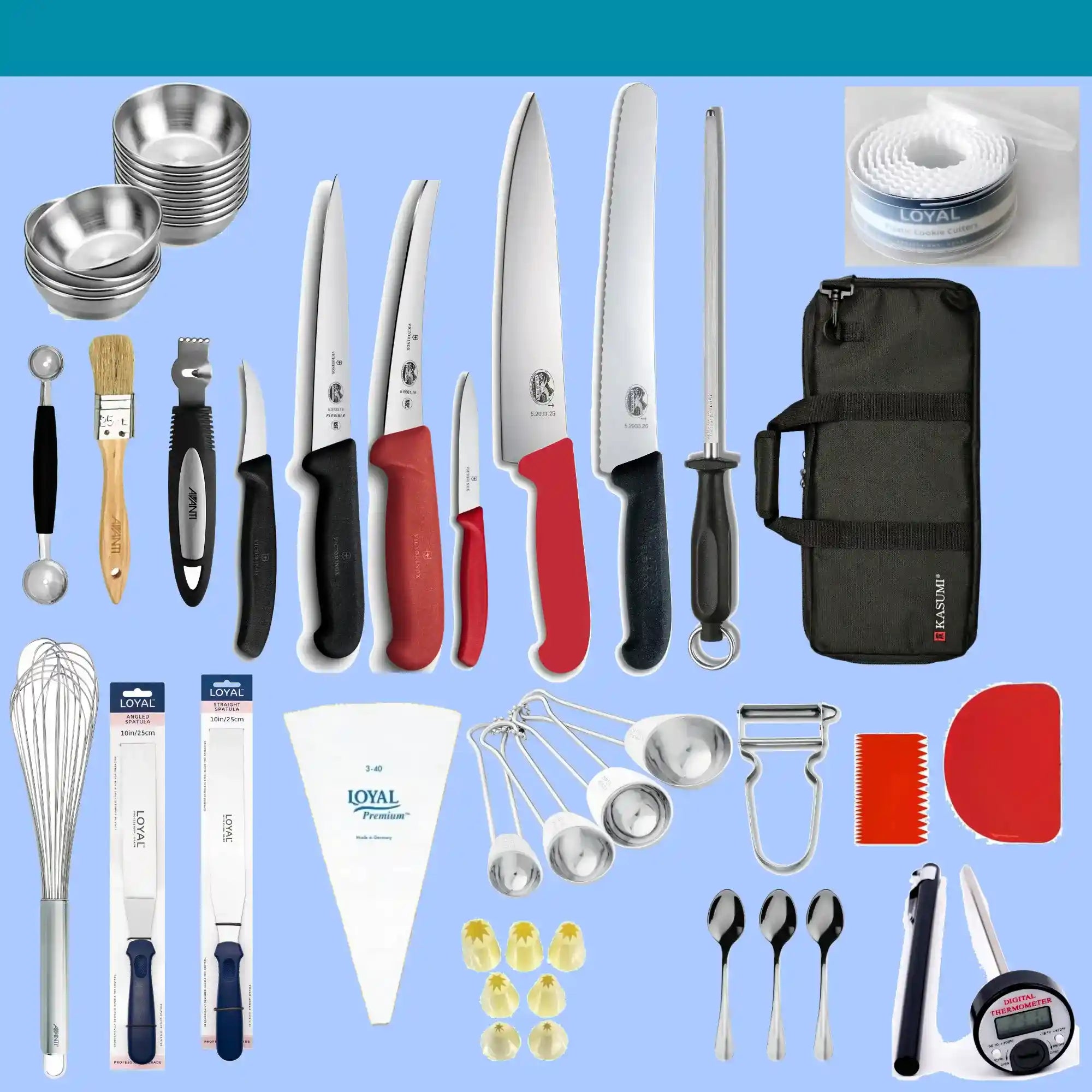 Commercial Cookery Kit RED (SM TAFE)