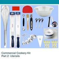 Commercial Cookery Kit BLACK (SM TAFE)
