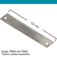 Benriner Parts Mandoline Replacement plain blade (120 mm)