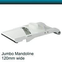 Benriner Jumbo Mandoline White Vegetable Slicer 120mm