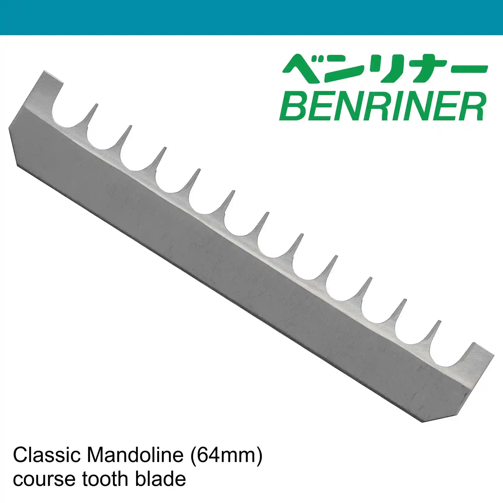 Benriner BN-104 Classic Mandoline Julienne Course Tooth