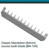 Benriner BN-104 Classic Mandoline Julienne Course Tooth