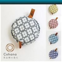 Cohana Tape Measure with Yuzen Leather Cover
