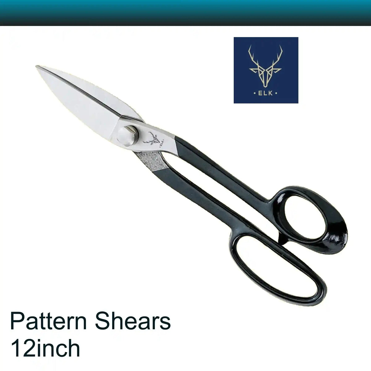 Elk Pattern Shears Heavy Duty 12 inch